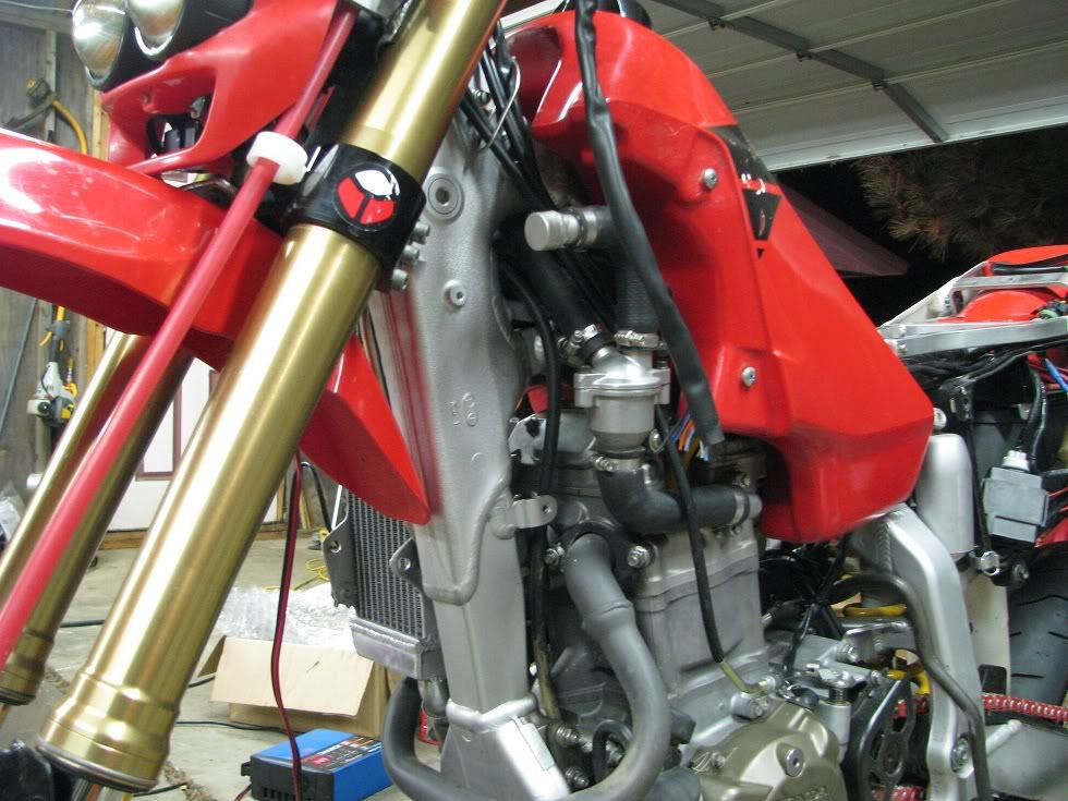 Turbo XR650R w/USD forks conversion.... for now Page 7 SuperMoto Junkie