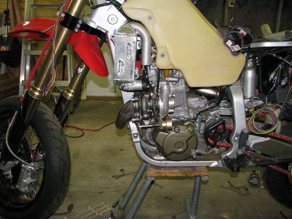Turbo XR650R w/USD forks conversion.... for now Page 4