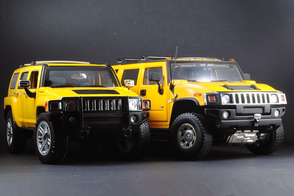 Hummers DX Trucks SUV Haulers Diecast Cars
