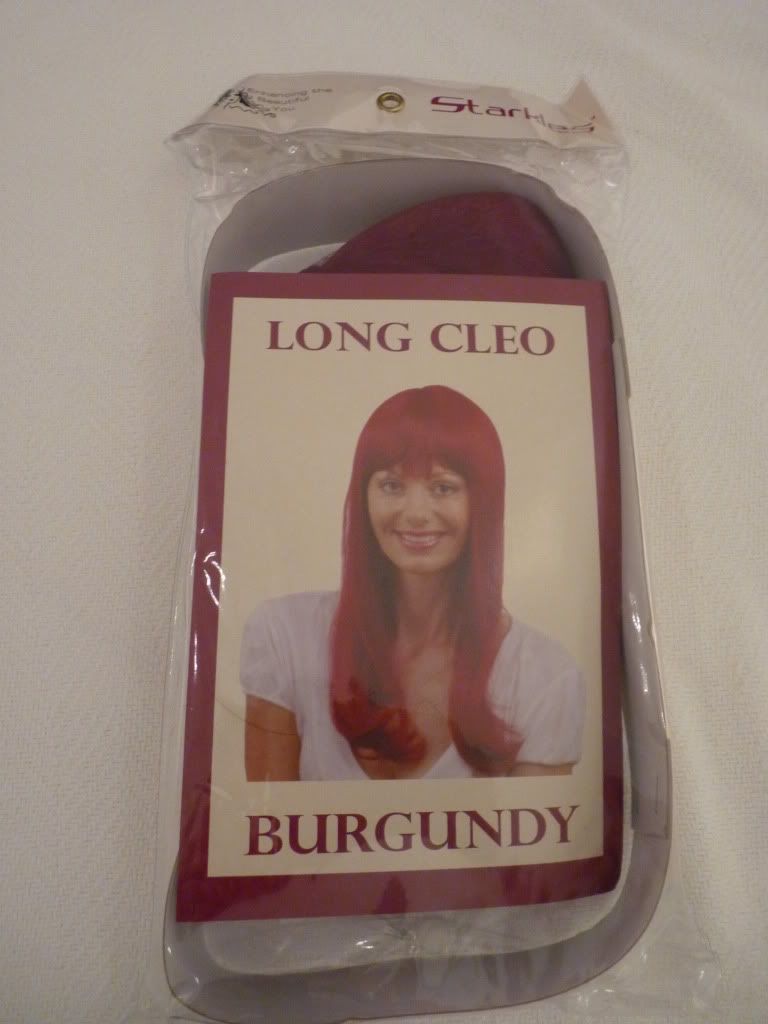 Burgundy Wig