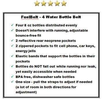 Best Running Water Bottle Belt<br>
Belt