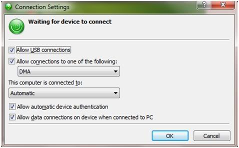 ConnectionSettings