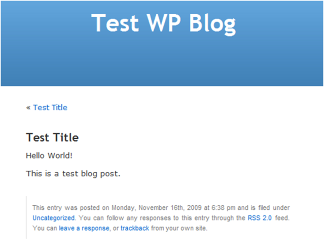 TestedWPBlog