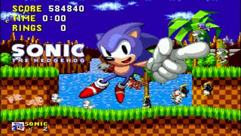 Smile: Sonic the Hedgehog (Sega Genesis / MegaDrive Emulated) 584,840 points on 2014-01-08 16:22:28