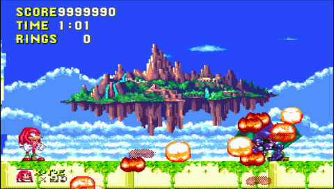 Smile: Sonic 3 and Knuckles (Sega Genesis / MegaDrive Emulated) 9,999,990 points on 2014-01-21 15:02:28