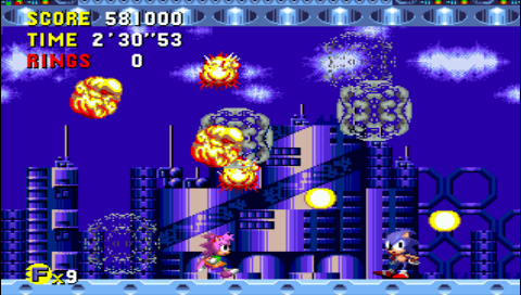 Smile: Sonic the Hedgehog CD (Sega Genesis / MegaDrive Emulated) 581,000 points on 2014-01-21 22:24:39