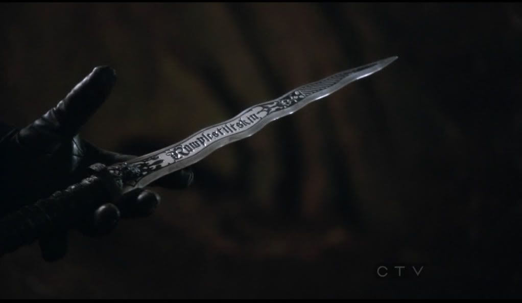 Once Upon A Time Rumplestiltskin's Dagger (pic heavy)