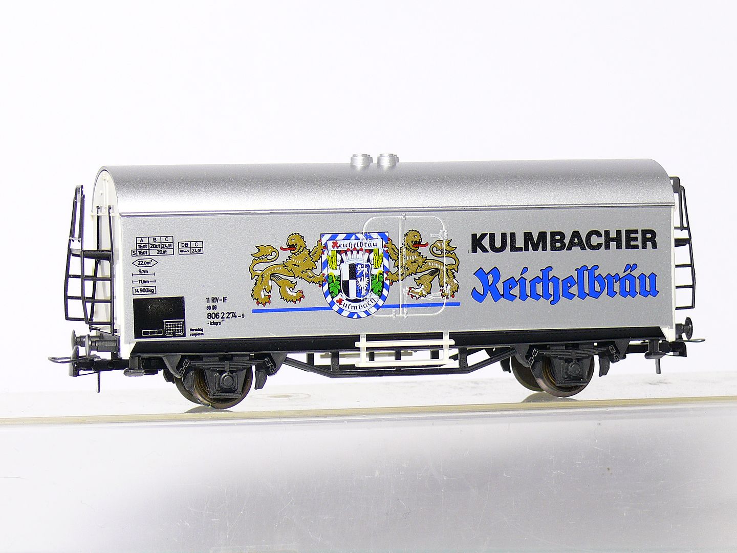 Baur / Roco H0  DB Kühlwagen Ichqrs 377 KULMBACHER REICHELBRÄU  , NEU in OVP - Bild 1 von 1