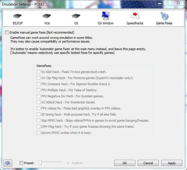 WIN 7 VÀ VISTA DÙNG DirectX10/11 WIN XP DÙNG DirectX9 NẾU BẠN XÀI XP HÃY CHỌN DIRECT3D9(hardware) VỚI VISTA/7 CHỌN DIRECT3D10(hardware)