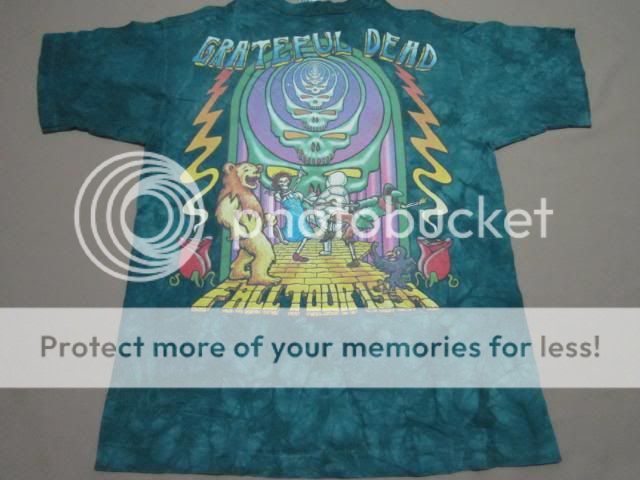 GRATEFUL DEAD FOLLOW THE GOLDEN ROAD ROCK HIPPIE CONCERT VINTAGE 1994 