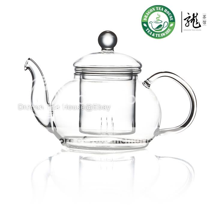 Clear Glass Teapot 600ml 20oz FH 202F  